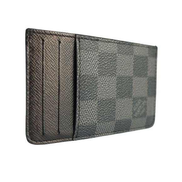 Louis Vuitton Case Carte Neo Graphite Porte Black Damier - Picture 1 of 5